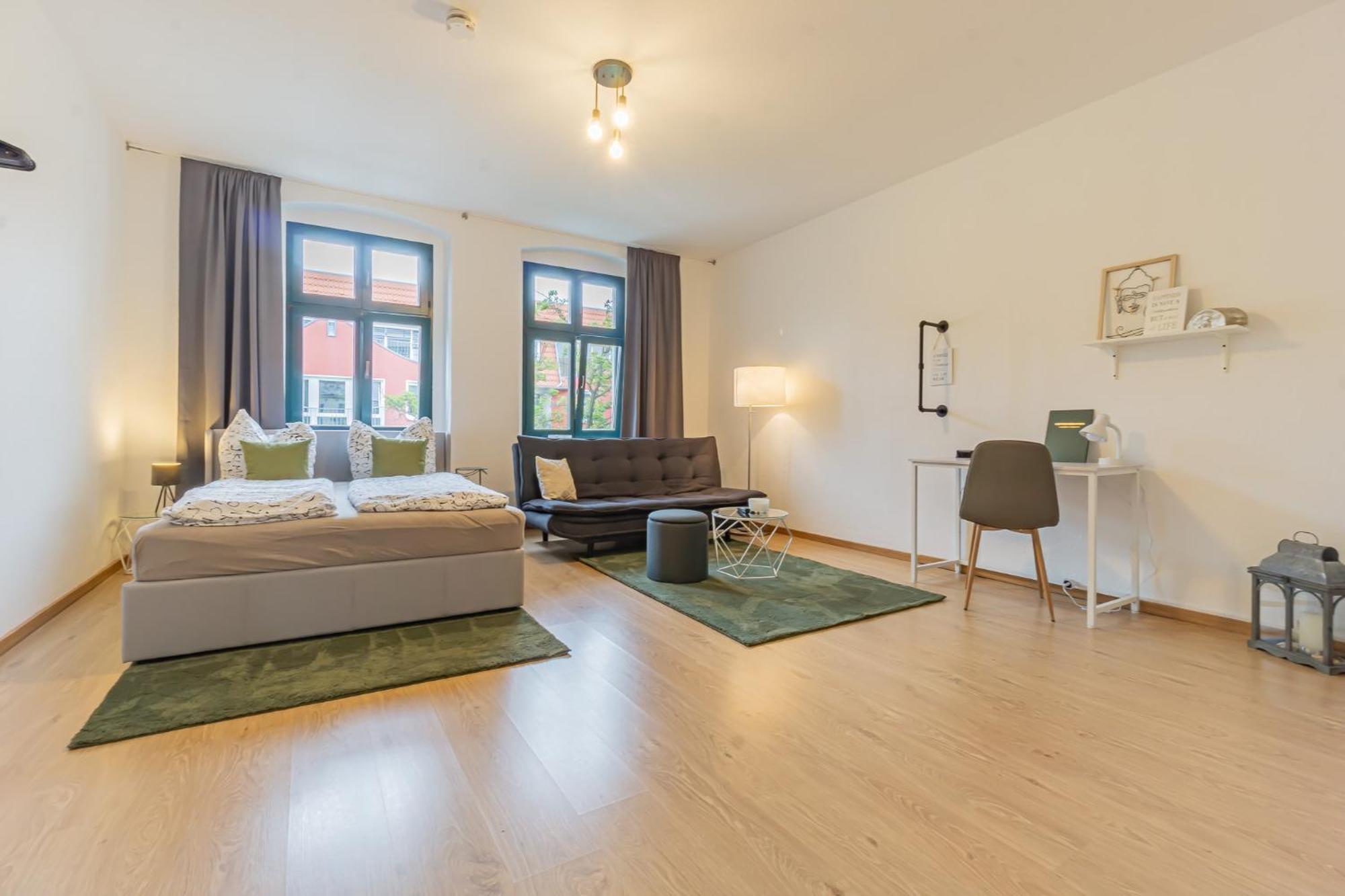 Apartment Froehlich Am Staatstheater, Zentrale Lage, Fuer Bis Zu 4 Personen, 46qm