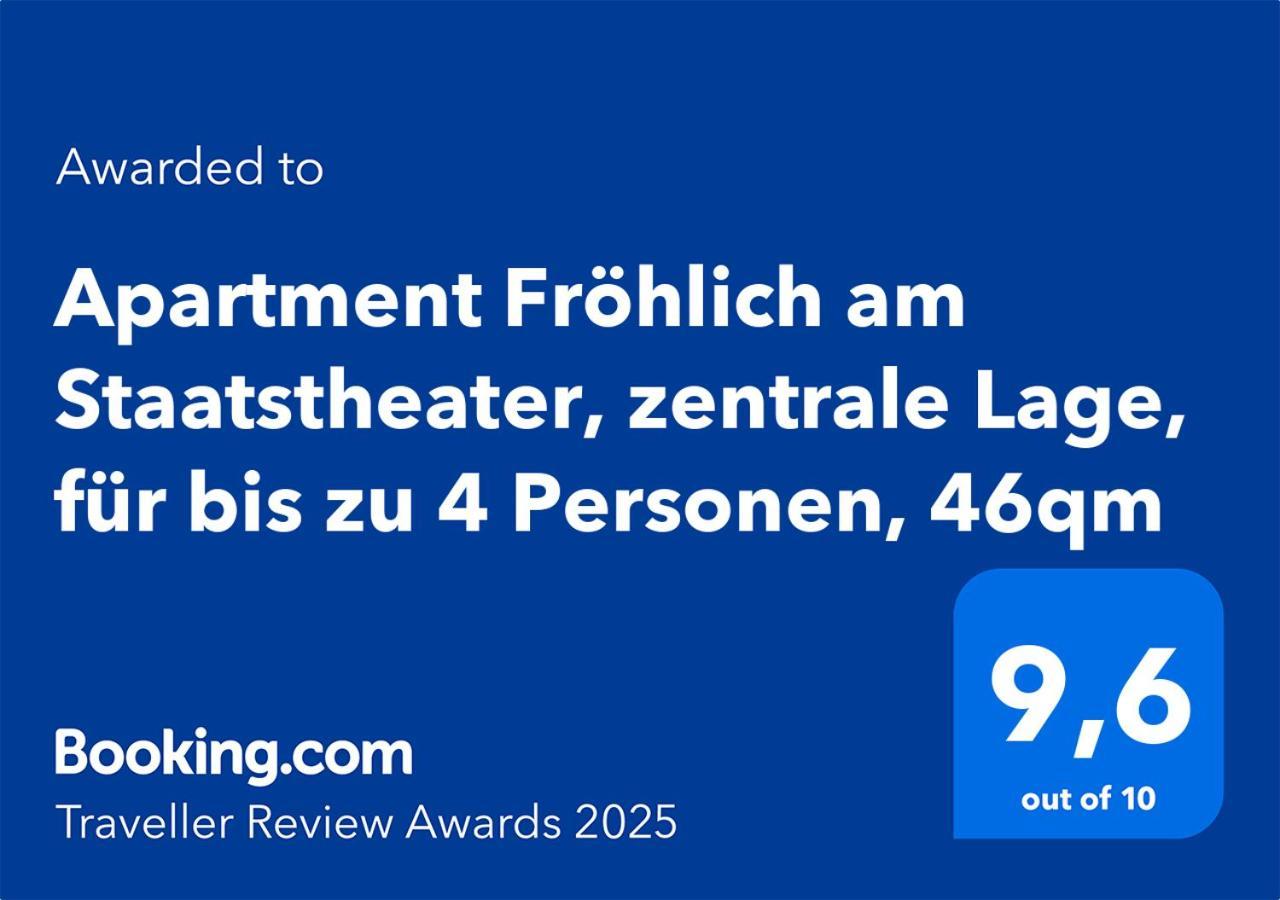Froehlich Am Staatstheater, Zentrale Lage, Fuer Bis Zu 4 Personen, 46qm * Cottbus